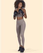 Legging de sport marron glacé