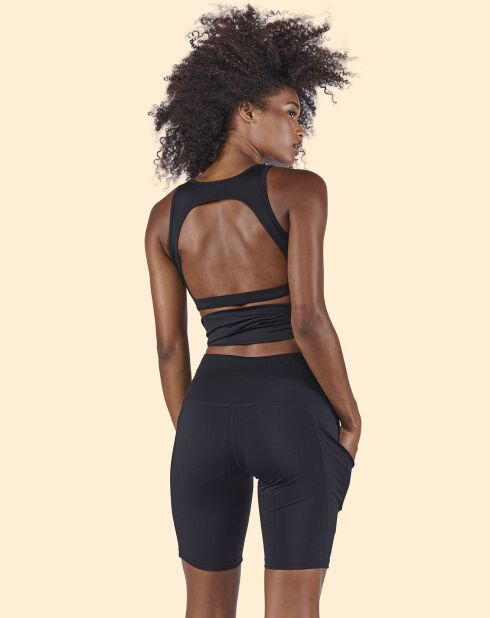 Short cycliste noir
