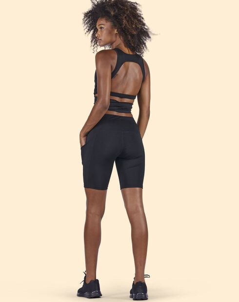 Short cycliste noir