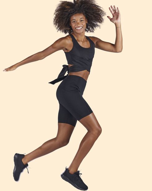 Short cycliste noir