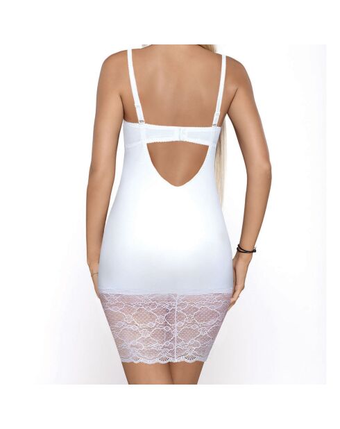 Nuisette vesta blanche