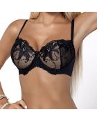Soutien-gorge reggia soft noir/nude