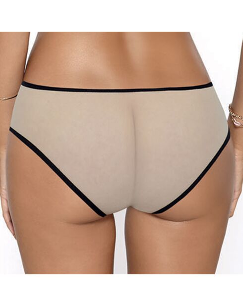 Culotte imi noir/beige