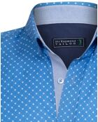 Chemise M-One imprimée bleue