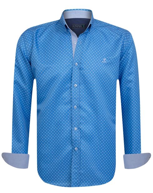 Chemise M-One imprimée bleue