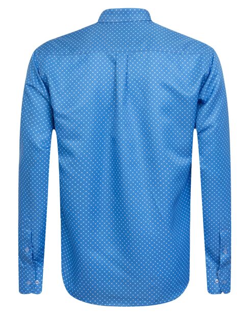 Chemise M-One imprimée bleue