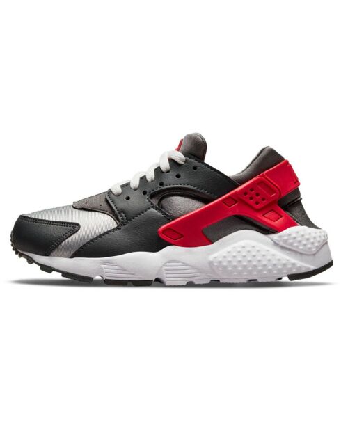 Sneakers Huarache Run noir/gris/rouge