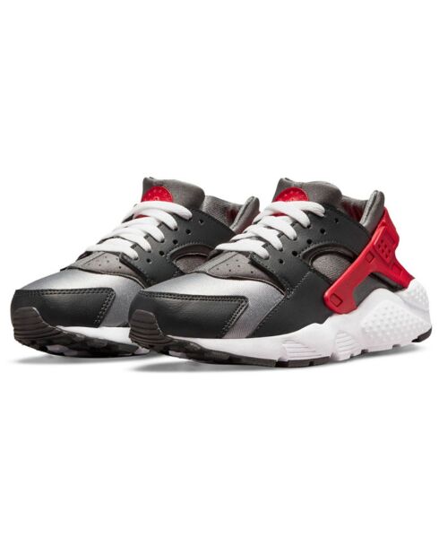 Sneakers Huarache Run noir/gris/rouge