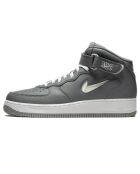 Sneakers en Cuir Air Force Mid Jewel Nyc grises