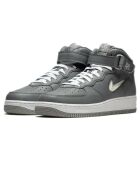 Sneakers en Cuir Air Force Mid Jewel Nyc grises