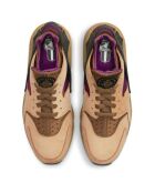 Sneakers en Velours de Cuir Air Huarache Run camel