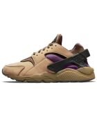 Sneakers en Velours de Cuir Air Huarache Run camel