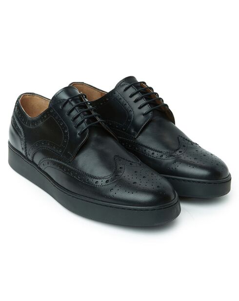 Derbies en Cuir Davide noires