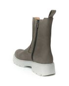 Chelsea Boots en Cuir Rita taupe