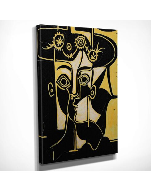 Peinture sur toile Reproduction Pablo Picasso multicolore - 30x40 cm