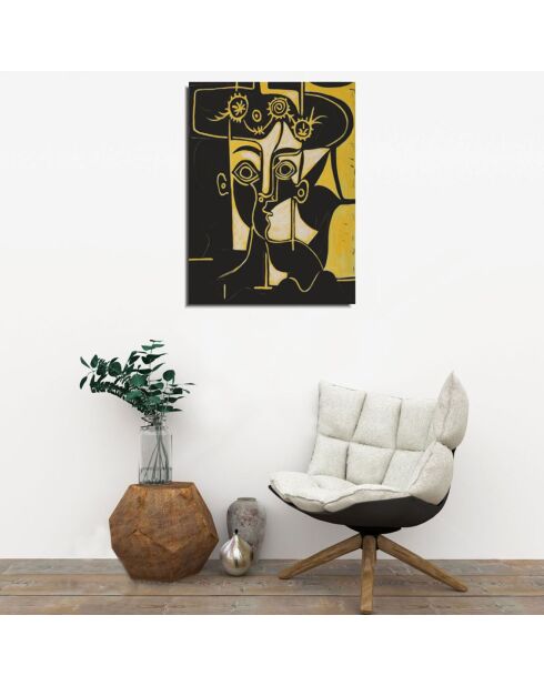 Peinture sur toile Reproduction Pablo Picasso multicolore - 30x40 cm