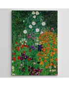 Toile sur toile Reproduction Gustav Klimt multicolore - 50x70 cm