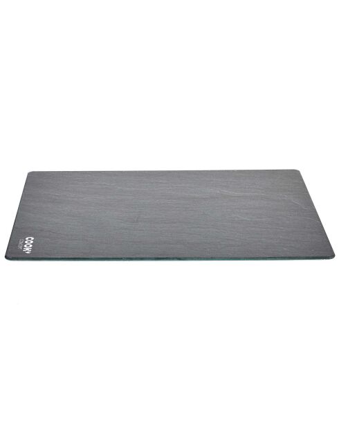 Planche à découper effet marbre ardoise - 40x30 cm