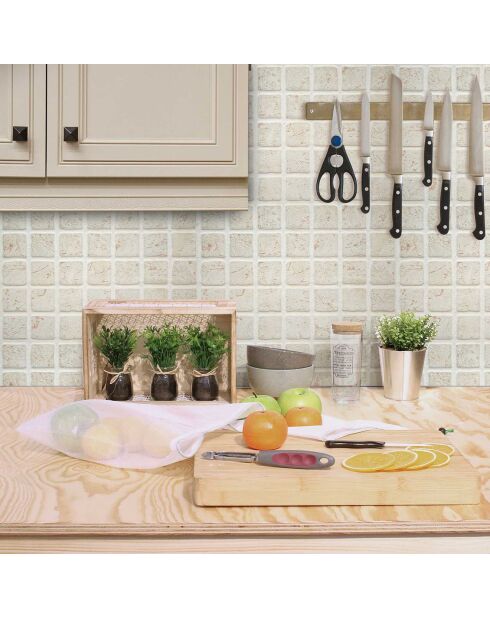 6 Sacs à vrac reutilisable multicolores - 31.5x42 cm