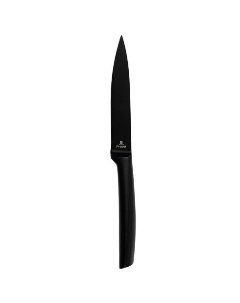 Couteau lame 12 cm noir - 24 cm