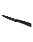 Couteau lame 12 cm noir - 24 cm
