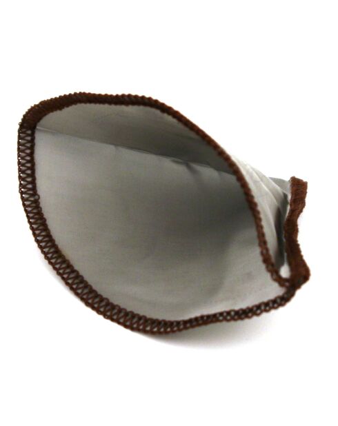 Wiederverwendbarer Kaffeefilter in Taupe/Zimt, 16,2 x 12 cm