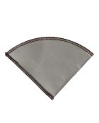 Wiederverwendbarer Kaffeefilter in Taupe/Zimt, 16,2 x 12 cm