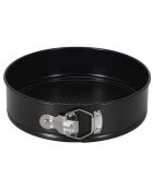 Moule patisserie rond avec charnière gris - 26.5x7x26 cm