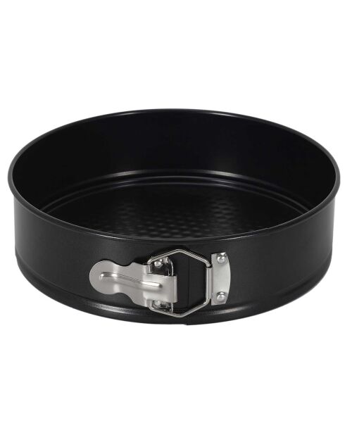Moule patisserie rond avec charnière gris - 26.5x7x26 cm