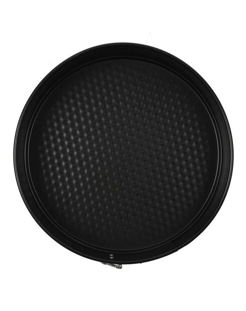 Moule patisserie rond avec charnière gris - 26.5x7x26 cm
