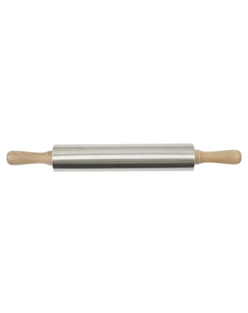 Rouleau de patisserie gris/beige - 43 cm