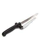 Couteau à trancher épaisseur réglable noir - 32.5 cm