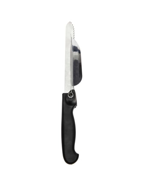 Couteau à trancher épaisseur réglable noir - 32.5 cm