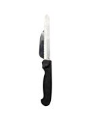 Couteau à trancher épaisseur réglable noir - 32.5 cm