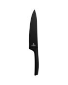 Couteau lame 20 cm noir - 33 cm