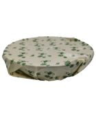 3 Emballages alimentaire cire abeille coloris aléatoire vert/ivoire - 35x35 cm