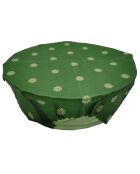 3 Emballages alimentaire cire abeille coloris aléatoire vert/ivoire - 35x35 cm