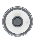 Vacuümbel transparant/grijs - 25x10x25 cm