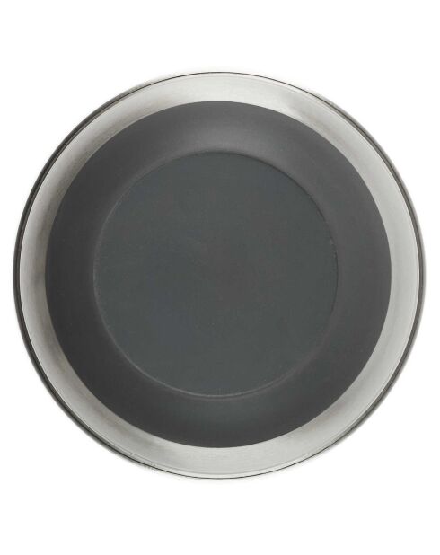 3 Bols patissier antiderapant gris - 26x10.5x26 cm