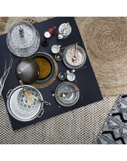 Plat tajine induction taupe - 30.2x23.5 cm