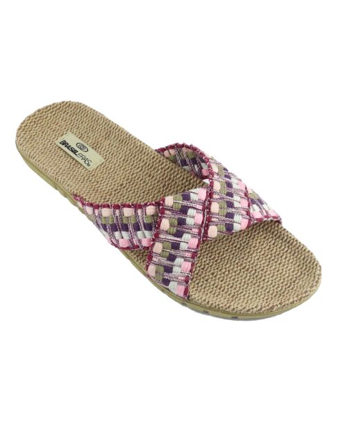 Tren 50 lila Pantoletten