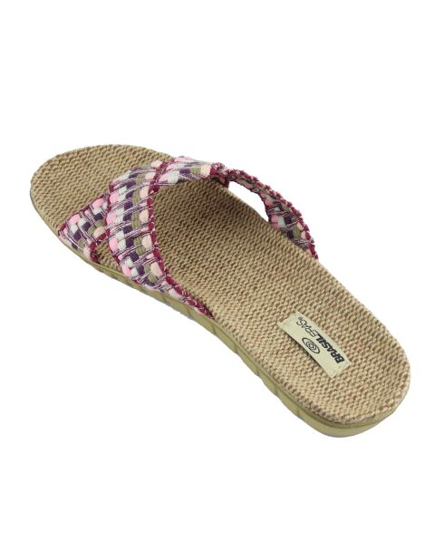 Tren 50 lila Pantoletten