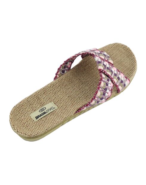 Tren 50 lila Pantoletten