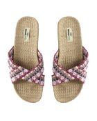 Tren 50 lila Pantoletten