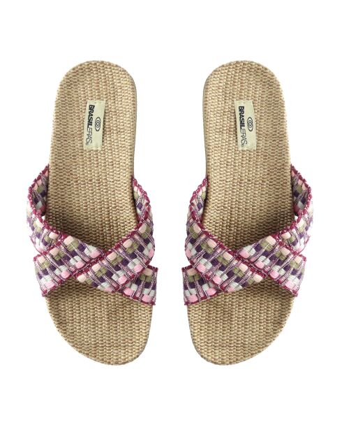 Tren 50 lila Pantoletten