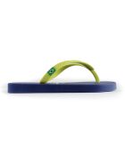Tongs Clasica Combi Brasil bleu/jaune