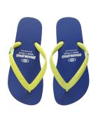 Tongs Clasica Combi Brasil bleu/jaune