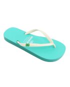 Tongs Classic Combi vert/blanc