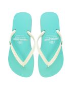 Tongs Classic Combi vert/blanc