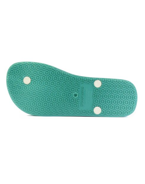 Tongs Classic Combi vert/blanc